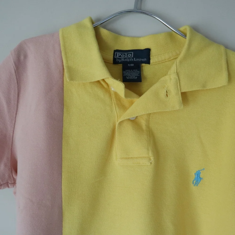Reworked Cropped Polo Ralph Polo Shirt - Picture 3 of 7